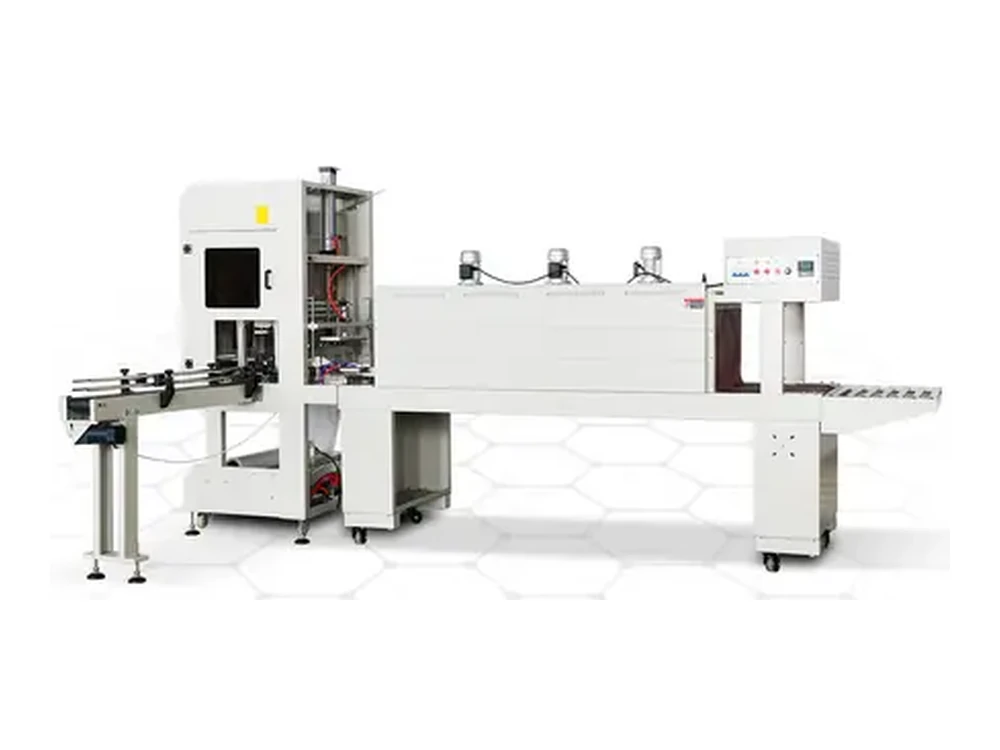 Shrink wrapping machinery