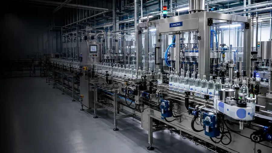 Integrated Worthing Ltd bottling line in production