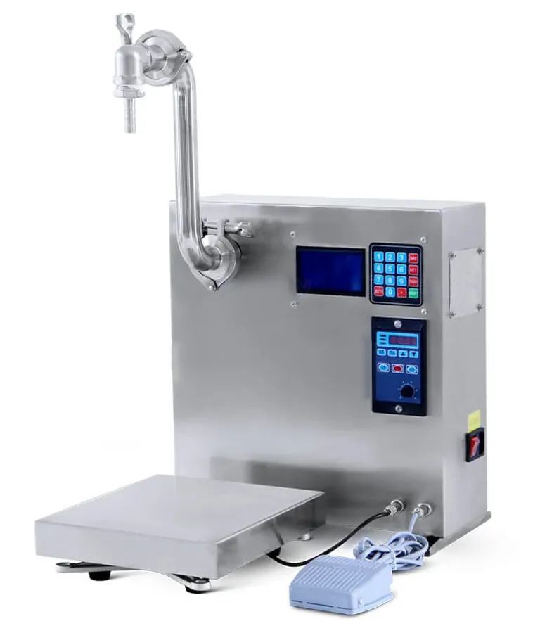 Semi Automatic Gear Pump Filling Machine