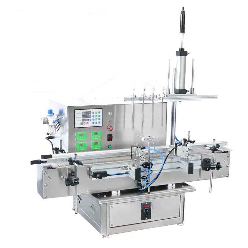 Compact Four Head Peristaltic Filling Machine