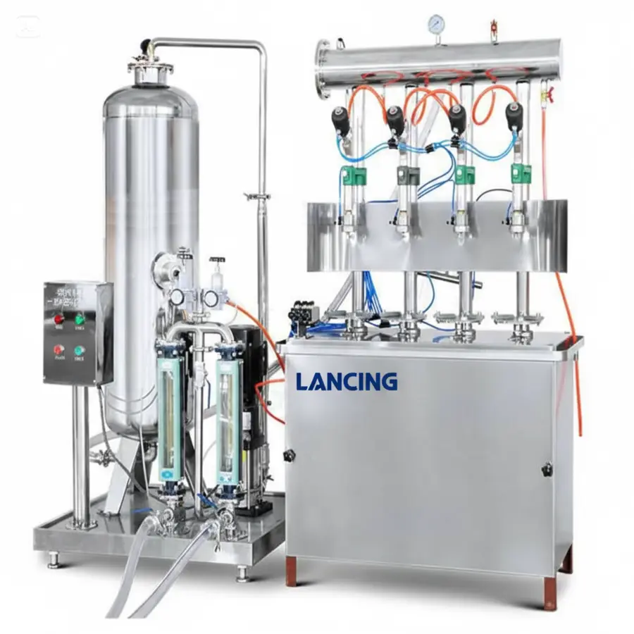 Semi Automatic Isobaric Filling Machine